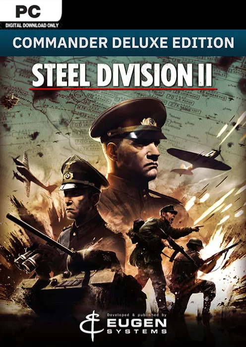 Steel Division 2 - Commander Deluxe Edition - Steam Key - Worldwide