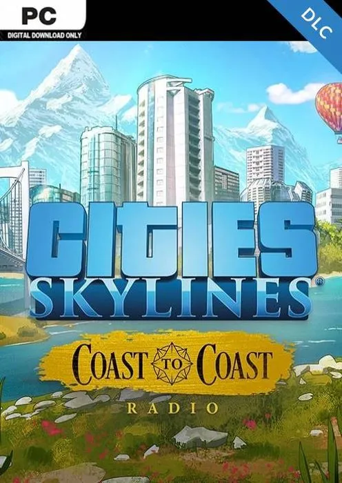 Cities Skylines - Coast to Coast Radio - Steam Key - Worldwide