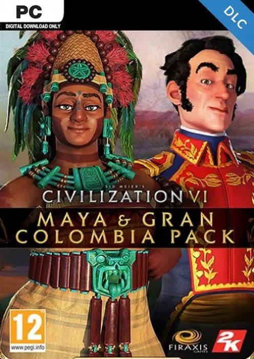 Sid Meier's Civilization VI - Maya & Gran Colombia Pack - DLC - Steam Key - Worldwide