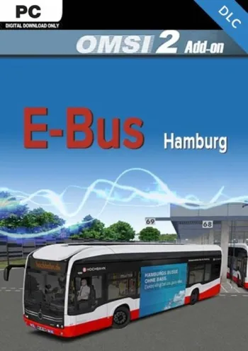 OMSI 2 Add-On E-Bus Hamburg - DLC - Steam Key - Worldwide