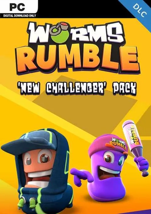 Worms Rumble - New Challengers Pack - DLC - Steam Key - Worldwide