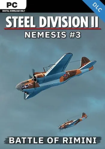 Steel Division 2 - Nemesis #3 - Battle of Rimini - DLC - Steam Key - Worldwide