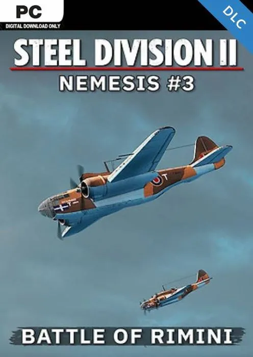 Steel Division 2 - Nemesis #3 - Battle of Rimini - DLC - Steam Key - Worldwide