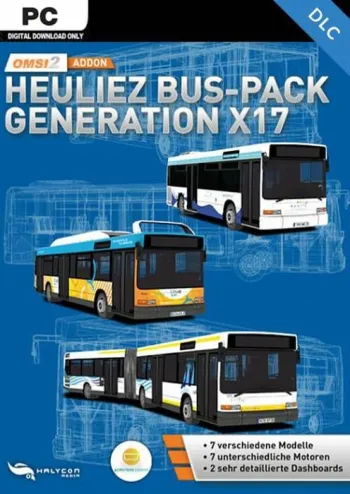 OMSI 2 Add-On Heuliez Bus-Pack Generation X17 - DLC - Steam Key - Worldwide