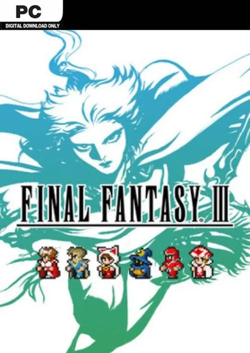 Final Fantasy III Pixel Remaster - Steam Key - Worldwide