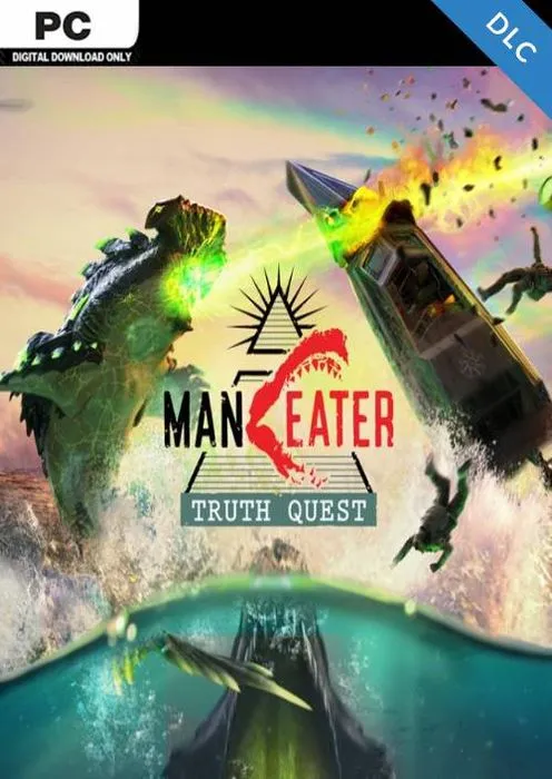 Maneater Truth Quest - DLC - Steam Key - Worldwide
