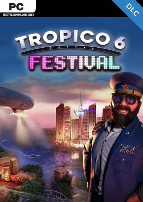 Tropico 6 - Festival - DLC - Steam Key - Worldwide