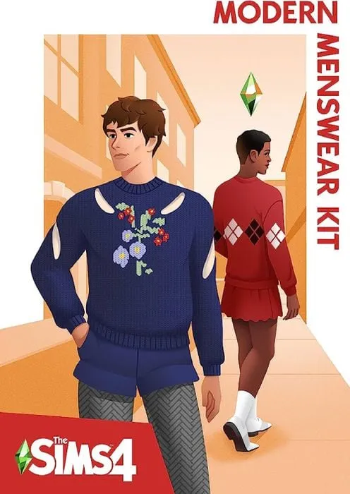 The Sims 4 Modern Menswear Kit /Mac - DLC - EA App Key - Worldwide