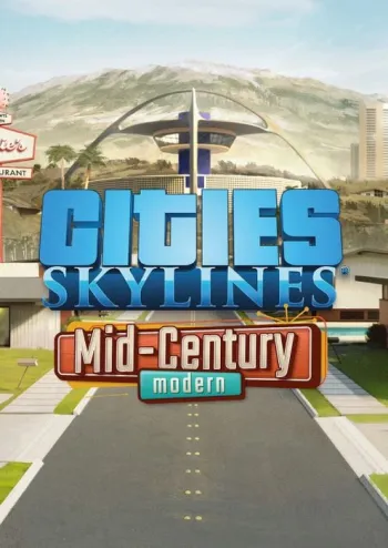 Cities: Skylines - Content Creator Pack: Mid-Century Modern - DLC - Steam Key - Worldwide