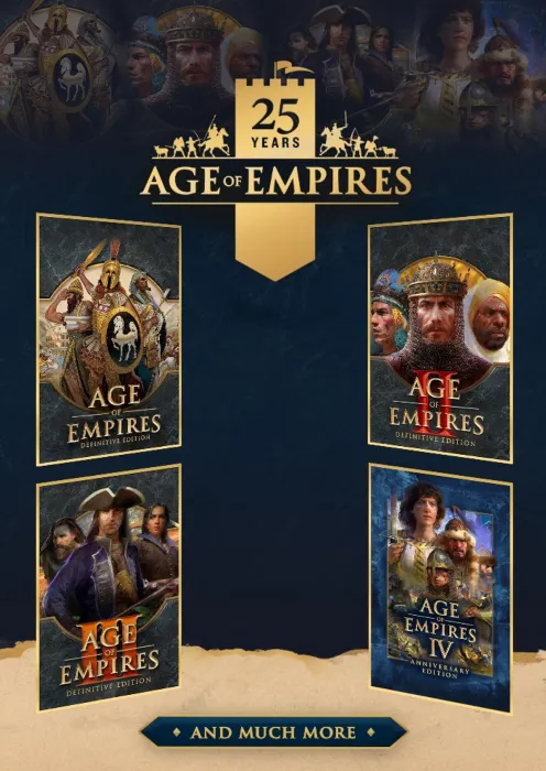 Age of Empires 25th Anniversary Collection - Steam Key - Worldwide