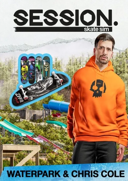 Session: Skate Sim Waterpark & Chris Cole - DLC - Steam Key - Worldwide