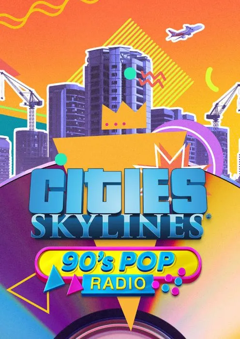 Cities: Skylines - 90's Pop Radio - DLC - Steam Key - Worldwide