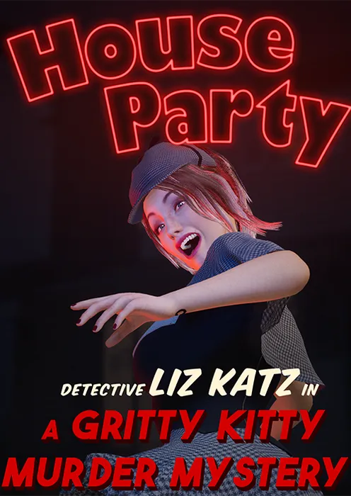 House Party - Detective Liz Katz in a Gritty Kitty Murder Mystery Expansion Pack - DLC - Steam Key - Worldwide