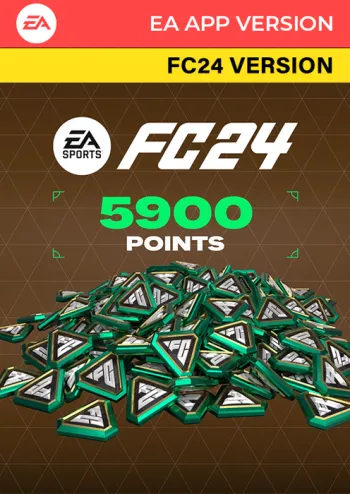 EA Sports FC 24 - 5900 FC Points - EA App Key - Worldwide
