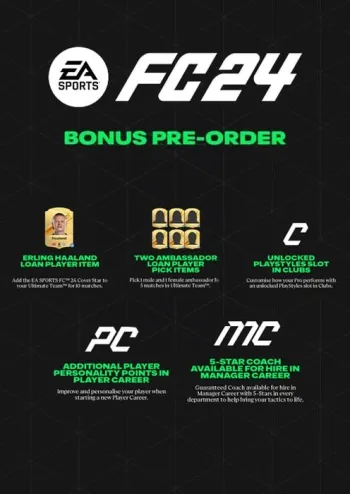 EA SPORTS FC 24 Pre - Order Bonus - DLC - EA App Key - Worldwide