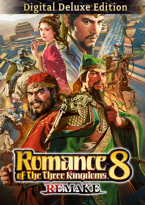 ROMANCE OF THE THREE KINGDOMS 8 REMAKE Digital Deluxe Edition - Steam Key - Worldwide
