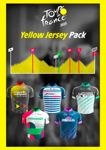 Tour de France 2025 - Yellow Jersey Pack - DLC - Steam Key - Worldwide