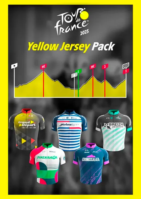 Tour de France 2025 - Yellow Jersey Pack - DLC - Steam Key - Worldwide