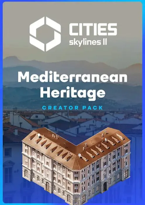Cities: Skylines II - Creator Pack: Mediterranean Heritage - DLC - Steam Key - Worldwide