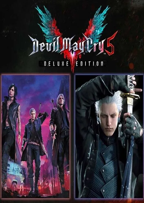Devil May Cry 5 Deluxe + Vergil (Europe & UK) - Steam Key - Europe & UK
