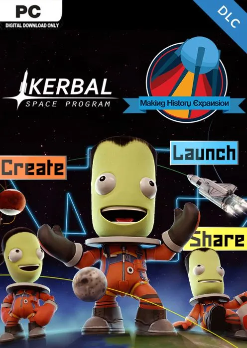Kerbal Space Program Making History Expansion - DLC - Steam Key - Worldwide