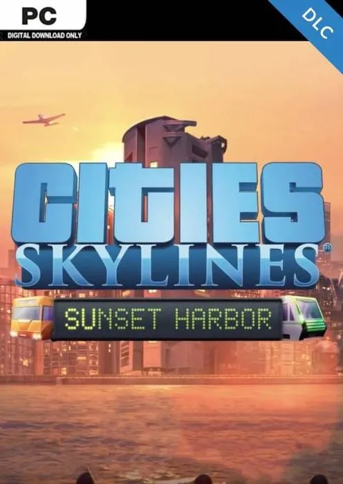 Cities: Skylines - Sunset Harbor - Steam Key - Worldwide