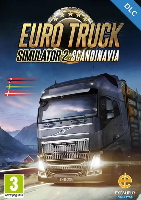 Euro Truck Simulator 2 - Scandinavia DLC - Steam Key - Worldwide