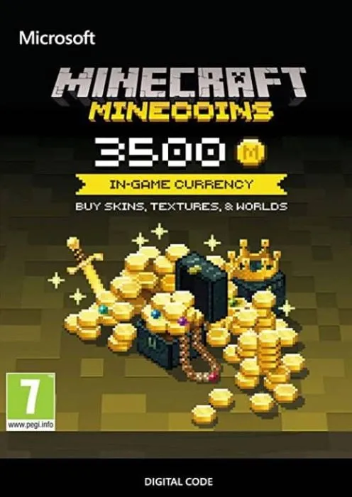 Minecraft: 3500 Minecoins - Minecraft Key - Worldwide