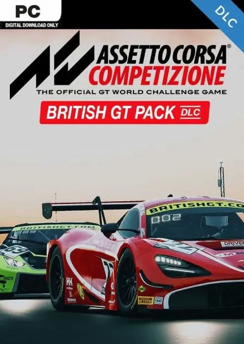 Assetto Corsa Competizione - British GT Pack - DLC - Steam Key - Worldwide