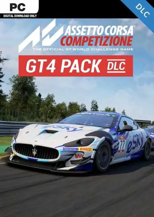 Assetto Corsa Competizione - GT4 Pack - DLC - Steam Key - Worldwide