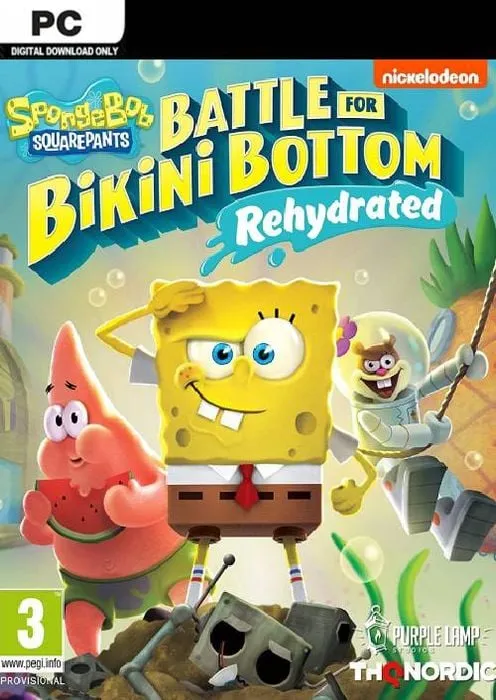 SpongeBob SquarePants: Battle for Bikini Bottom - Rehydrated - Steam Key - Worldwide