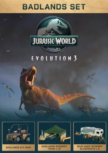 Jurassic World Evolution 3: Badlands Set - DLC - Steam Key - Worldwide
