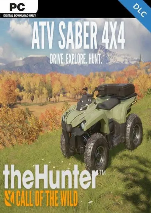 theHunter: Call of the Wild - ATV SABER 4X4 - DLC - Steam Key - Worldwide