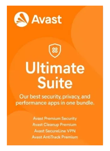 Avast Ultimate, 10 devices, 1 year