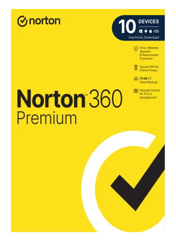 Norton 360 Premium, 10 users, 2 years