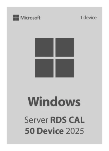 Licență Windows Server 2025 RDS CAL, 50 devices