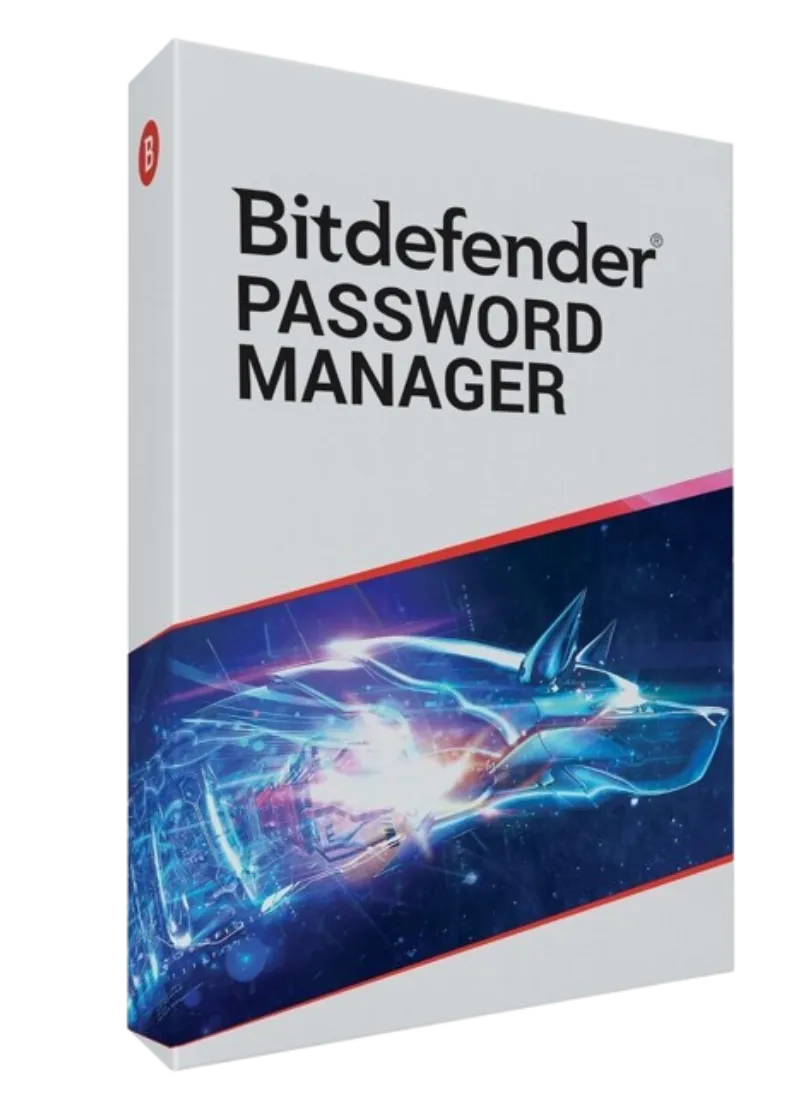 Bitdefender Password Manager – 1 device / 1 year, retail license
