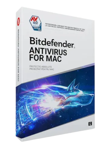 Bitdefender Antivirus for Mac – 1 device / 1 year, retail license