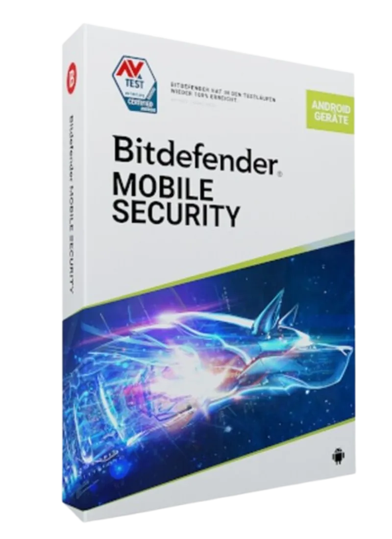Bitdefender Mobile Security – 1 device (Android) – 1 year, retail license
