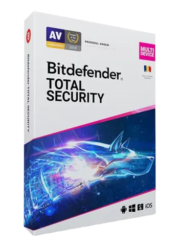 Bitdefender Total Security – 10 devices – 2 years, retail license