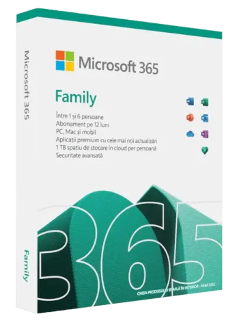 Microsoft Office 365 Family, 1 year – 30 devices