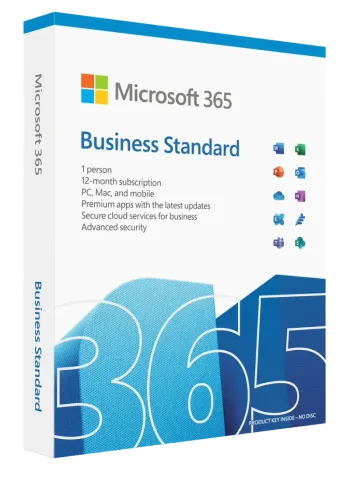 Microsoft Office 365 Business Standard, 1 year – 5 devices