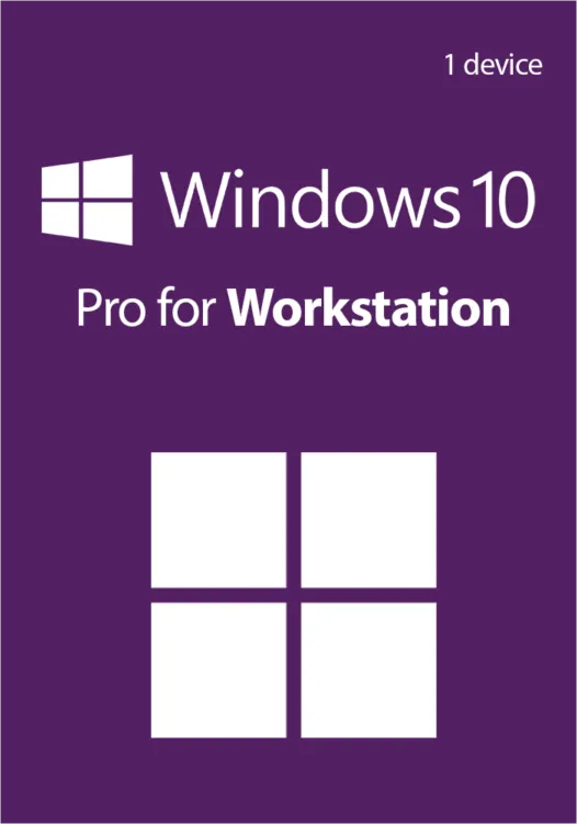 Windows 10 Pro for Workstation, 32/64 bit, digital key