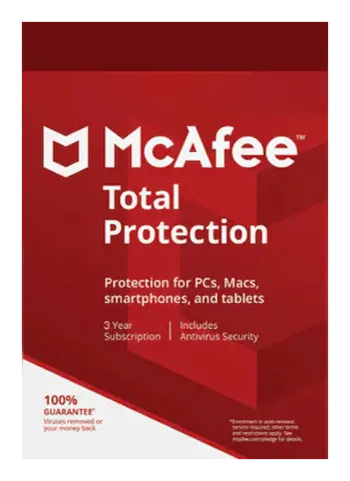 McAfee Total Protection, 10 devices, 1 year