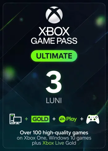 3 Luni Xbox Game Pass Ultimate / (EU) - Cod Digital