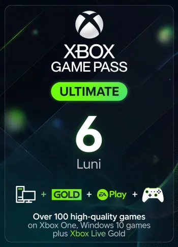 6 Luni Xbox Game Pass Ultimate / (EU) - Cod Digital