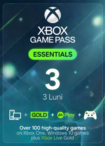 3 Luni Xbox Game Pass Essential / (EU) - Cod Digital
