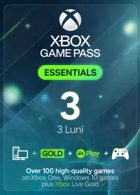 3 Luni Xbox Game Pass Essential / (EU) - Cod Digital