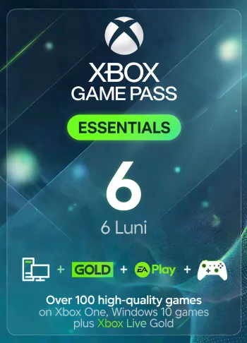 6 Luni Xbox Game Pass Essential / (EU) - Cod Digital
