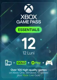 12 Luni Xbox Game Pass Essential / (EU) - Cod Digital